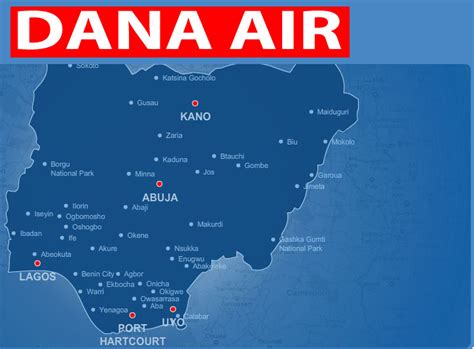 dana air nigeria flight schedule